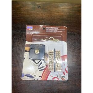 ArtMinds Clock Movement Kit 9 pc DIY Replacement Parts Arabic Numerals‎